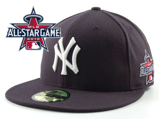 New York Yankees 2010 MLB All Star Fitted Hat Sf16